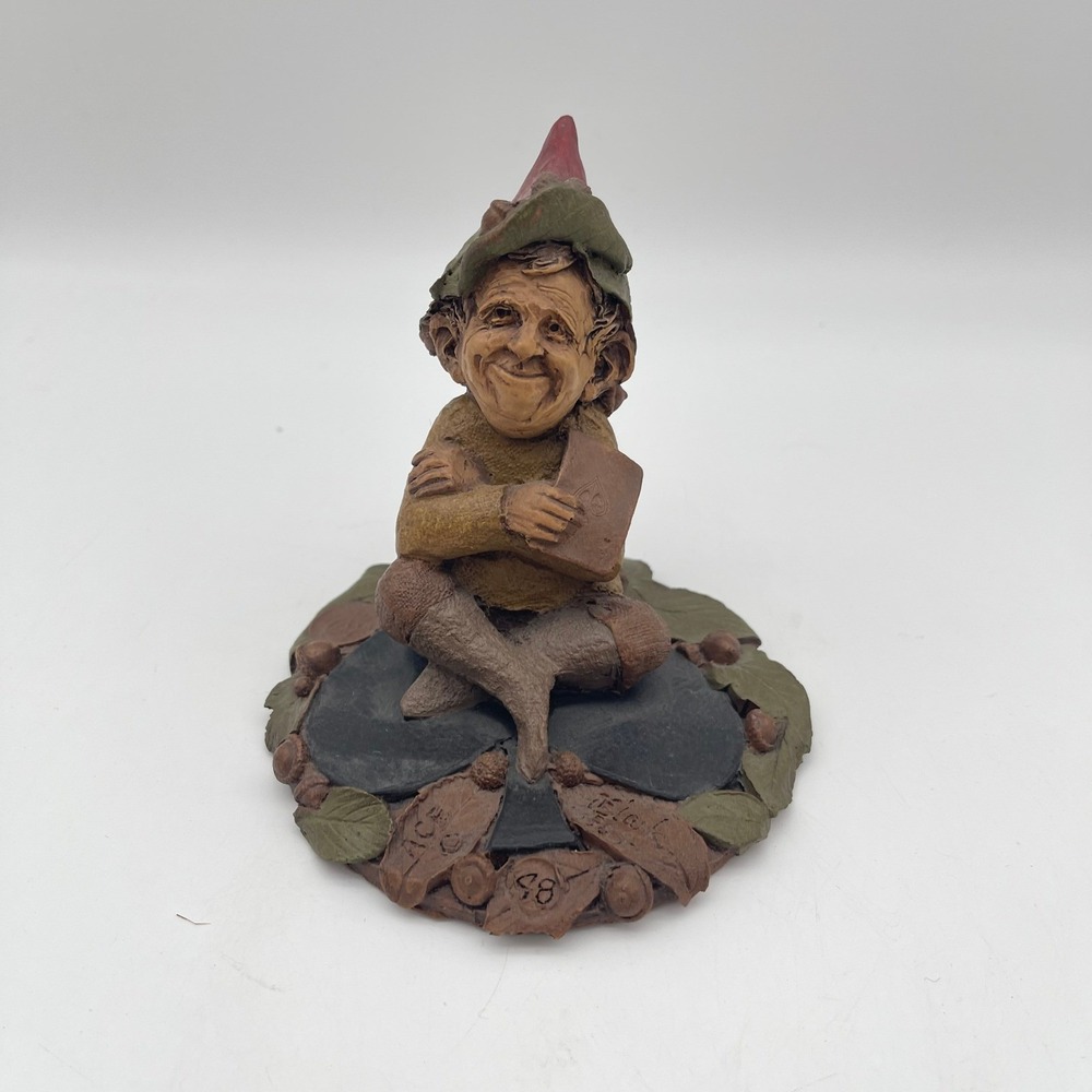 Tom Clark Cairn Studio Ace of Spades Gnome Signed COA #48 1984 ORIGINAL BOX